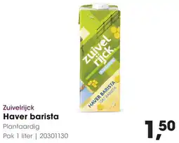 HANOS Zuivelrijck Haver barista aanbieding