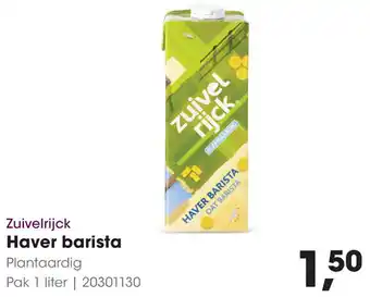 HANOS Zuivelrijck Haver barista aanbieding