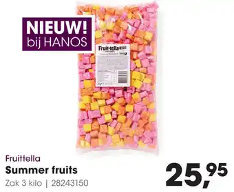 HANOS Fruittella Summer fruits aanbieding