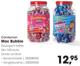 HANOS Candyman Mac Bubble aanbieding