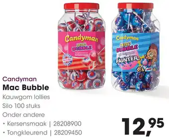 HANOS Candyman Mac Bubble aanbieding