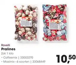 HANOS Rovelli Pralines aanbieding