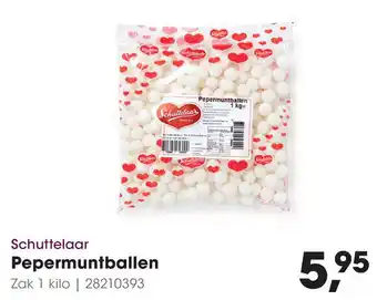 HANOS Schuttelaar Pepermuntballen aanbieding