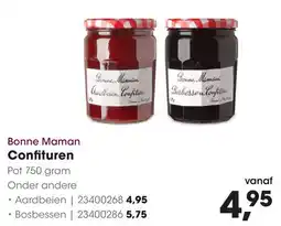 HANOS Bonne Maman Confituren aanbieding