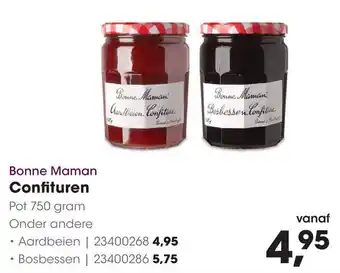 HANOS Bonne Maman Confituren aanbieding