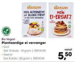 HANOS Bio Vegan Plantaardige ei vervanger aanbieding