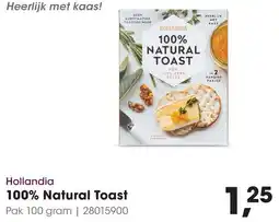 HANOS Hollandia 100% Natural Toast aanbieding