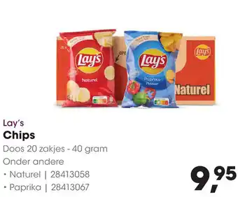 HANOS Lay's Chips aanbieding