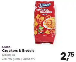 HANOS Croco Crackers & Brezels aanbieding