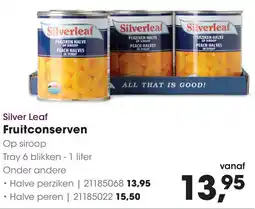 HANOS Silver Leaf Fruitconserven aanbieding