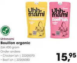 HANOS Uhhmami Bouillon organic aanbieding