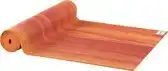 Bol.com AKO Yin-Yang Deluxe Yogamat - 6 mm dik - 61x183cm - Rood/Oranje aanbieding