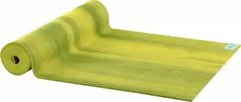 Bol.com AKO Yin-Yang Deluxe Yogamat - 6 mm dik - 61x183cm - Groen/Geel aanbieding