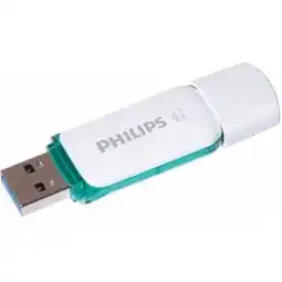 Bol.com Philips usb 3.0 8gb snow edition green aanbieding