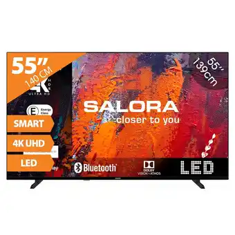 Bol.com Salora 55UA550 4K HDR Android TV aanbieding