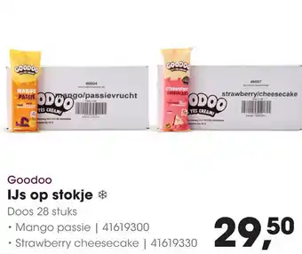 HANOS Goodoo IJs op stokje aanbieding