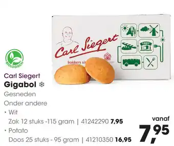 HANOS Carl Siegert Gigabol aanbieding