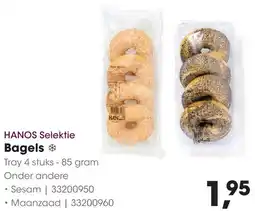 HANOS HANOS Selektie Bagels aanbieding