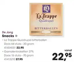 HANOS De Jong Snacks aanbieding