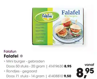 HANOS Falafun Falafel aanbieding