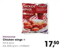 HANOS Kitchenclub Chicken wings aanbieding
