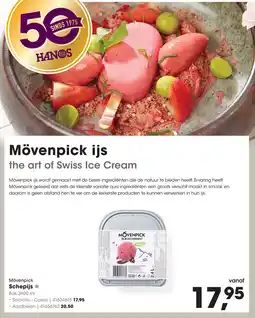 HANOS Mövenpick Schepijs aanbieding