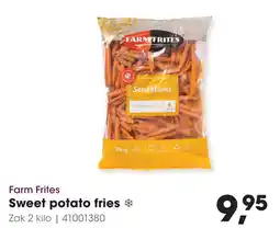 HANOS Farm Frites Sweet potato fries aanbieding