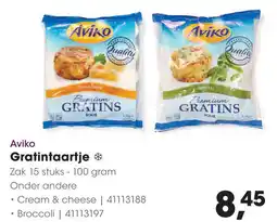 HANOS Aviko Gratintaartje aanbieding