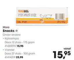 HANOS Mora Snacks aanbieding