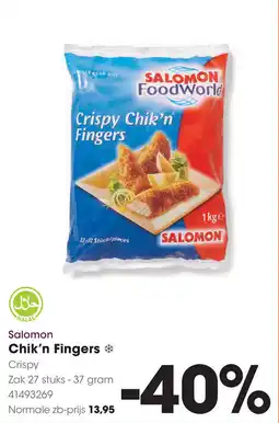 HANOS Salomon Chik'n Fingers aanbieding