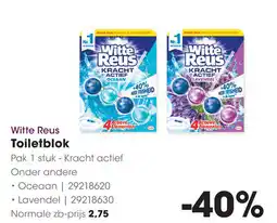 HANOS Witte Reus Toiletblok aanbieding