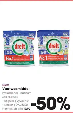 HANOS Dreft Vaatwasmiddel aanbieding