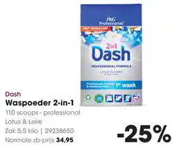 HANOS Dash Waspoeder 2-in-1 aanbieding