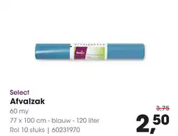 HANOS Select Afvalzak aanbieding