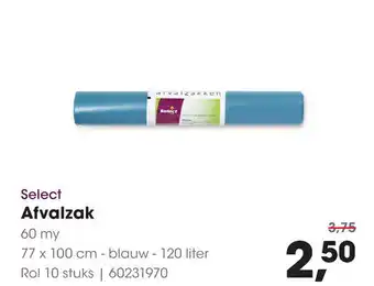 HANOS Select Afvalzak aanbieding