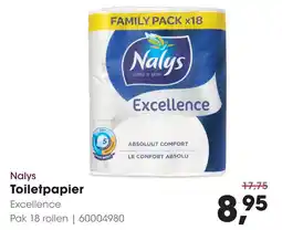 HANOS Nalys Toiletpapier aanbieding