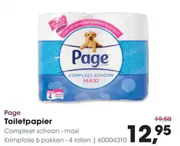 HANOS Page Toiletpapier aanbieding