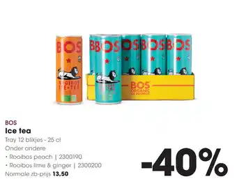 HANOS BOS Ice tea aanbieding