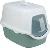 Bol.com Trixie kattenbak vico salie / wit 56x40x40 cm aanbieding