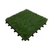 Karwei Tuin- en balkontegel kunstgras 30x30cm 6 stuks aanbieding
