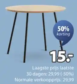 Jysk Nybo bijzettafel aanbieding