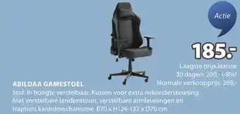 Jysk Abildaa gamestoel aanbieding