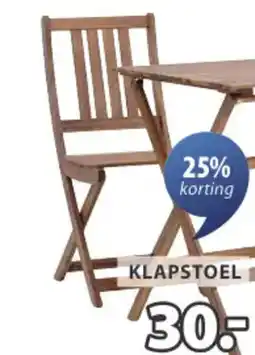Jysk Klapstoel aanbieding