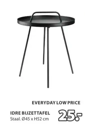 Jysk Idre bijzettafel aanbieding