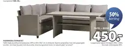 Jysk Agermose loungeset aanbieding