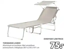 Jysk Torsbakke ligbed aanbieding