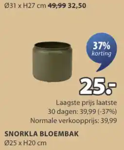 Jysk Snorkla bloembak aanbieding