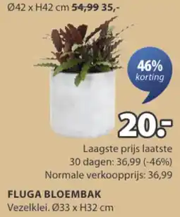 Jysk Fluga bloembak aanbieding