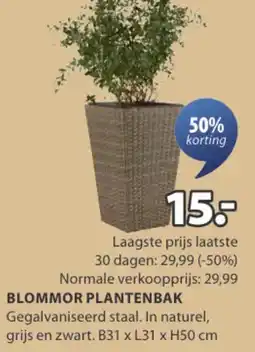 Jysk Blommor plantenbak aanbieding