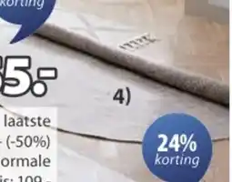 Jysk Maskros vloerkleed aanbieding